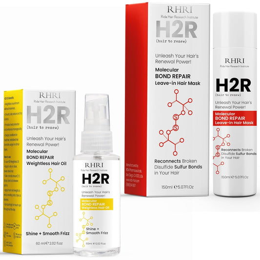 Leave in Hair Treatment Mask | Molecular Hair Repair Mask for Hair Bonding Treatment + Ghost Hair Oil