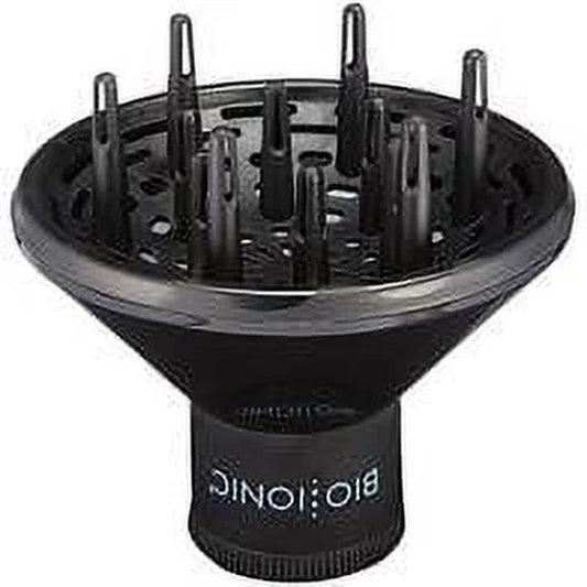 Universal Diffuser Attachment for Hair Dryer, Compatible with Most Blow Dryers, Black